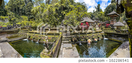 Pura Gunung Kawi Sebatu Gianyar temple in Ubud, Bali, Indonesia 102286541