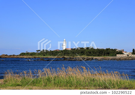 Shirahama Noshimazaki Lighthouse from Isobue Park 102290522