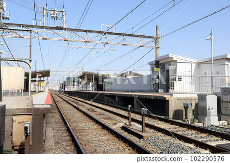 Sanyo Electric Railway Nakayagi Station Platform (Akashi City, Hyogo Prefecture) Sanyo Electric Railway Nakayagi Station Platform (Akashi City, Hyogo Prefecture) 102290576