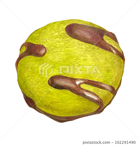 matcha chocolate cookie - Stock Illustration [102291490] - PIXTA