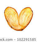 heart cookie pie 102291585