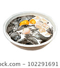 Taiwan anmitsu with grass jelly 102291691