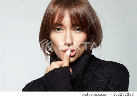 cute young woman. Beautiful sweet Lady cute young woman. Beautiful sweet Lady 102291898