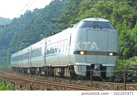 Hokuriku Main Line Tsubata-Kurikara JR West 683 series T22 formation (Kanazawa) Thunderbird Hokuriku Main Line Tsubata-Kurikara JR West 683 series T22 formation (Kanazawa) Thunderbird 102291971