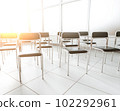 close up. empty spacious conference room. photo with space for text 102292961