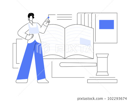Public law abstract concept vector illustration. Public law abstract concept vector illustration. 102293674