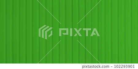 Wide surface of the dark green aluminum wall. 102293901