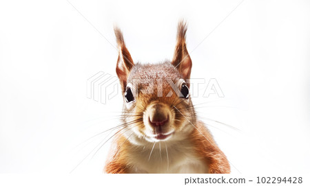 squirrel on white background squirrel on white background 102294428