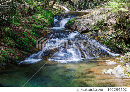 Waterfall in the Jejobo Valley on the Soni Yokowa River⑫ Waterfall in the Jejobo Valley on the Soni Yokowa River⑫ 102294502