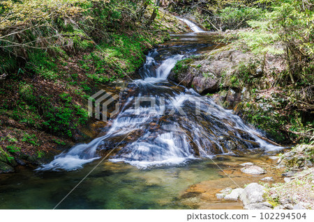 Waterfall in the Jejobo Valley on the Soni Yokowa River⑭ Waterfall in the Jejobo Valley on the Soni Yokowa River⑭ 102294504