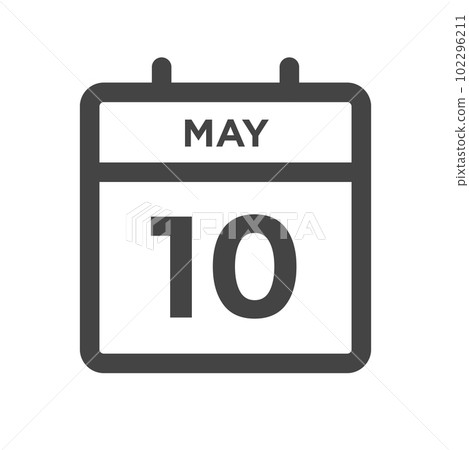 May 10 Calendar Day or Calender Date for Deadlines or Appointment May 10 Calendar Day or Calender Date for Deadlines or Appointment 102296211