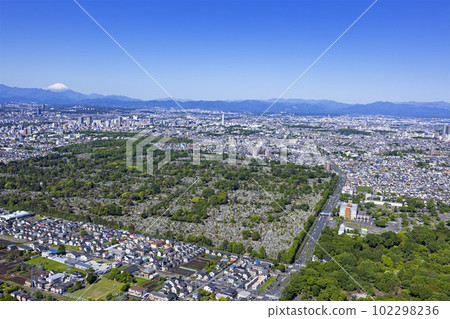 Urban landscape, Shinjuku Kabukicho, 2023 photography, aerial photography 102298236