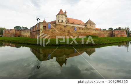 Castle in Fagaras is arhitectural landmark 102299265