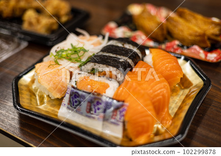 超好吃的日本超市壽司 102299878
