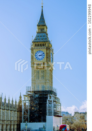 Big Ben under renovation Big Ben under renovation 102299948