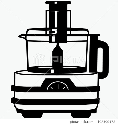 food processor electronic kitchen tool in black and white food processor electronic kitchen tool in black and white 102300478