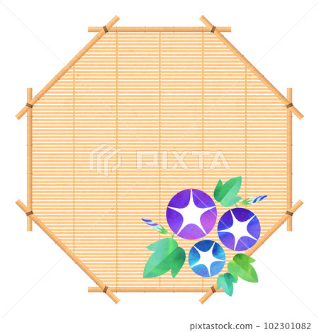 牽牛花八角框盲夏框 102301082