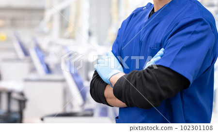 Dentist dental care hand Dentist dental care hand 102301108