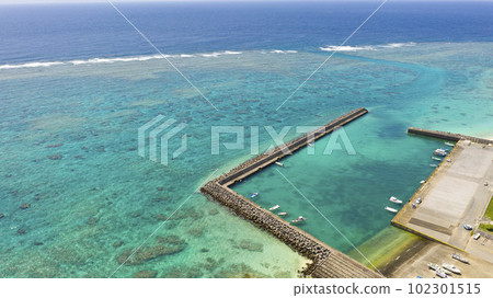 與Coral合作的Mugiya漁港鳥瞰圖 102301515