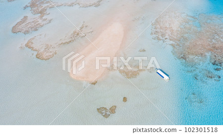 Superb view Aerial view of Yurigahama from above 102301518