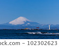 Mt.Fuji from Manaze Coast 102302623