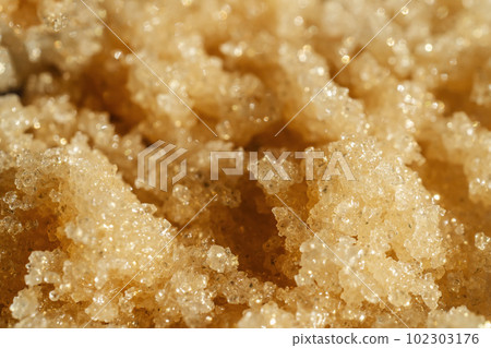 The texture of a shining scrub close-up. 102303176
