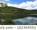 晴天的平松湖（兵庫縣加古川市） 102304562