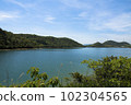 晴天的平松湖（兵庫縣加古川市） 102304565