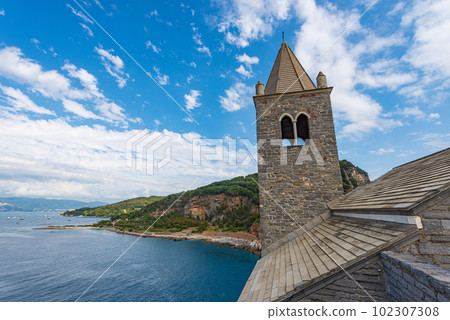Medieval Church of Saint Peter in Porto Venere - Liguria Italy Europe 102307308