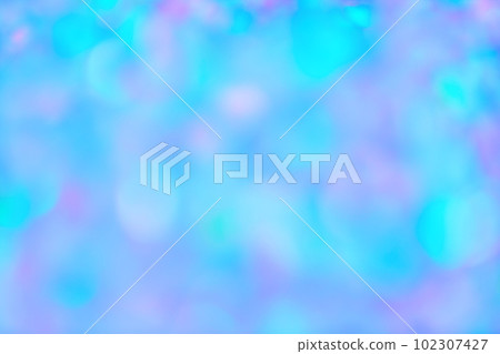 Blurred pastel neon blue mint pink holographic bokeh background texture Blurred pastel neon blue mint pink holographic bokeh background texture 102307427