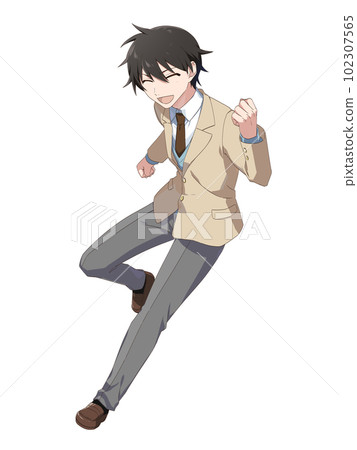 姿勢鮮明的男高中生（笑） 102307565