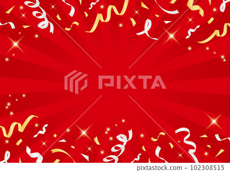Gorgeous red confetti / campaign material Gorgeous red confetti / campaign material 102308515