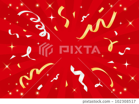 Gorgeous red confetti / campaign material Gorgeous red confetti / campaign material 102308517