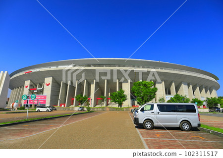 [Osaka Prefecture] Yanmar Stadium Nagai in fine weather 102311517