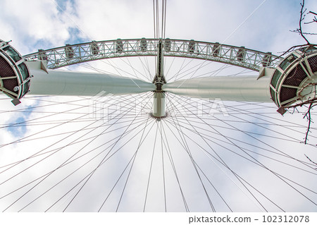 Ferris wheel and London Eye Ferris wheel and London Eye 102312078