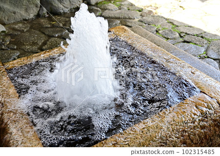 水城大垣的泉水湧出 102315485