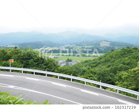 春天的箱岩峠【新潟縣新發田市】 春天的箱岩峠【新潟縣新發田市】 102317219