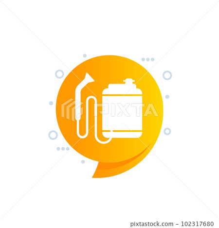 pest control or insecticide icon, vector sign 102317680