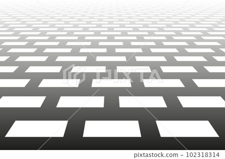 Geometric Pattern in Diminishing Perspective View. Abstract Textured Background. Vector Art. Geometric Pattern in Diminishing Perspective View. Abstract Textured Background. Vector Art. 102318314