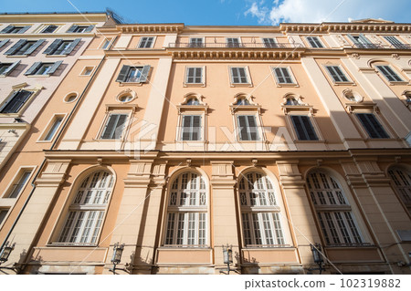 Building on the street in the city of Rome, Italy Building on the street in the city of Rome, Italy 102319882
