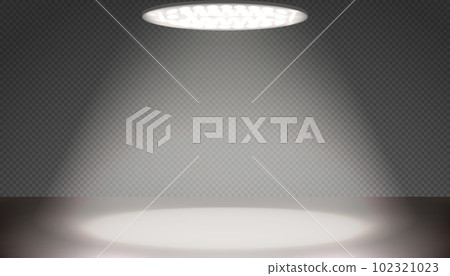 Led full spectrum round phytolamp for indoor plant growing above countertop Led full spectrum round phytolamp for indoor plant growing above countertop 102321023