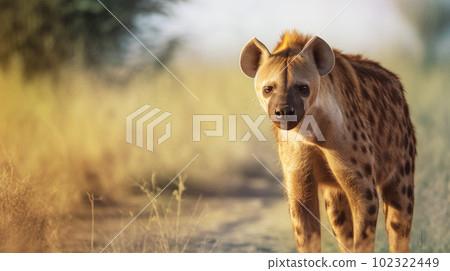 Wild hyena 102322449