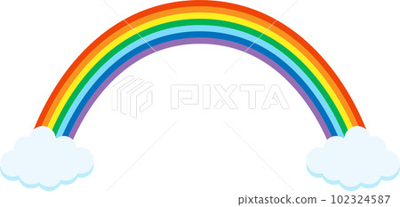 A pop rainbow over the clouds A pop rainbow over the clouds 102324587