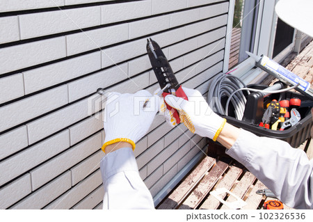 Electrical construction work Electrical construction work 102326536