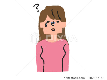 一個感到沮喪的女人 102327143