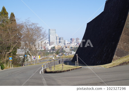青葉城石牆的景色 102327296
