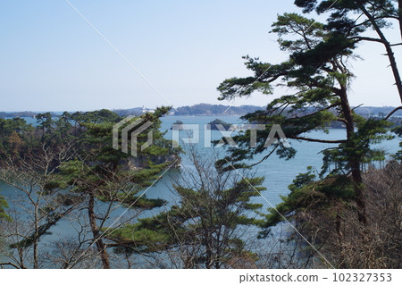 View from Zuihogaoka, Matsushima Wangan Corridor 102327353