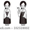 巫女插圖集（單色） 102328002