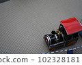 Amusement park square, train ride 102328181