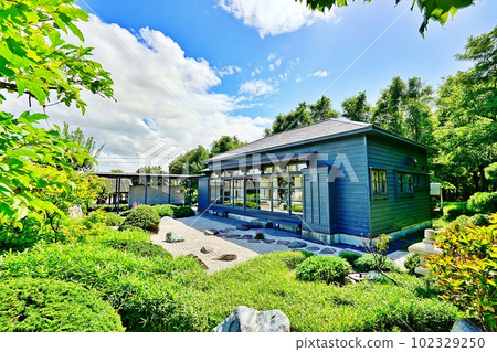 北海道石狩市弁天歷史公園夏季風光 102329250